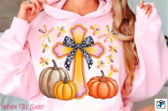 Fall Autumn Christian Design PNG for T-Shirt Designs