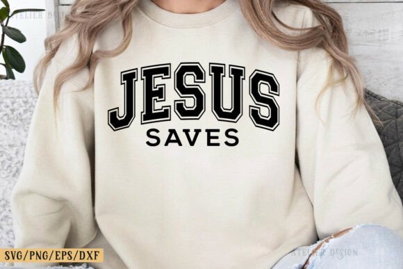Jesus Saves SVG: T-Shirt Designs & Handmade Faith Projects