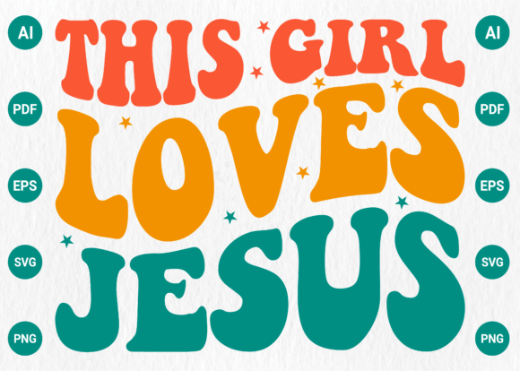 This Girl Loves Jesus SVG T Shirt