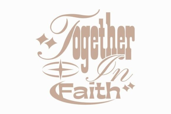 Together Faith Christian Quotes T-shirt
